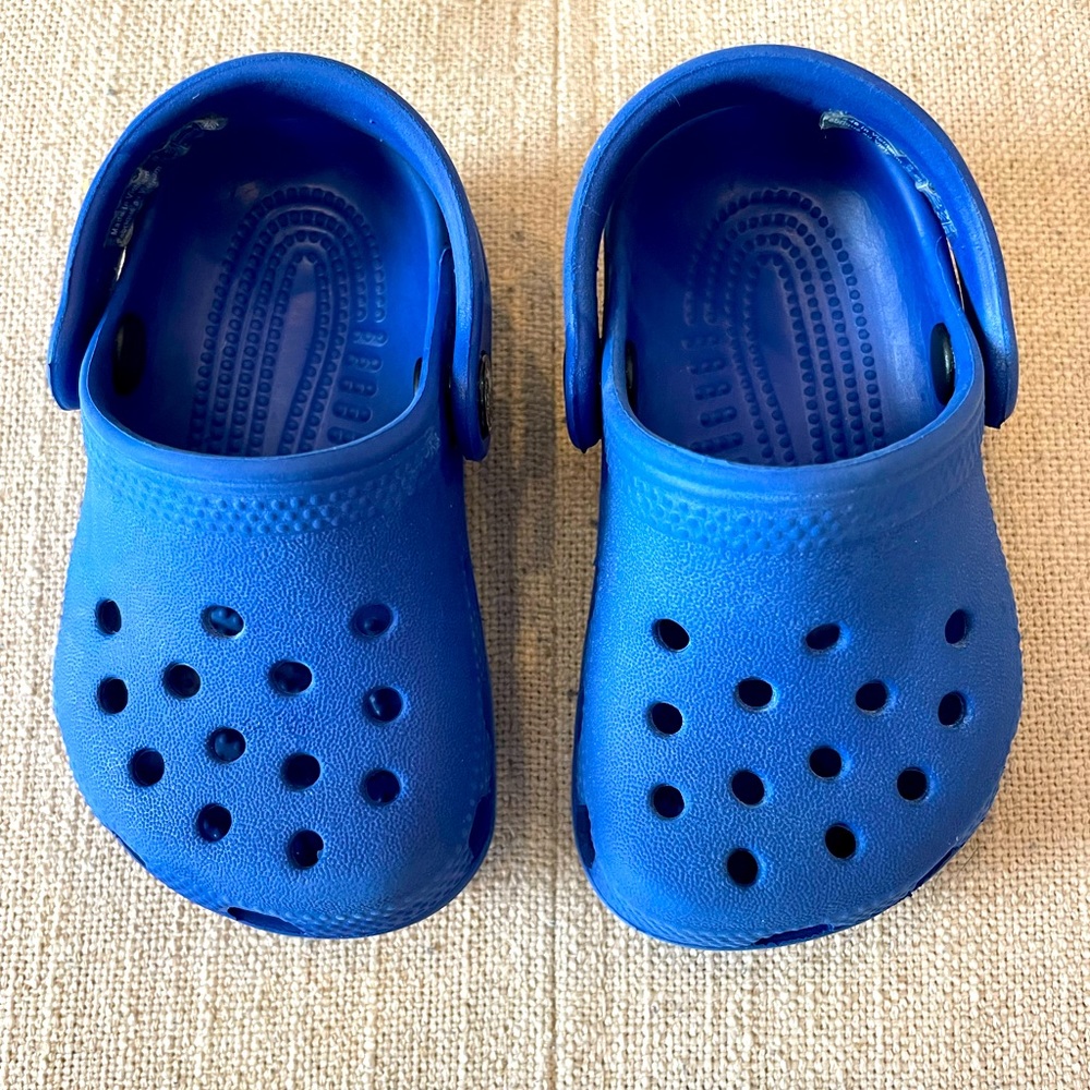 Baby Crocs Blue Size 2/3